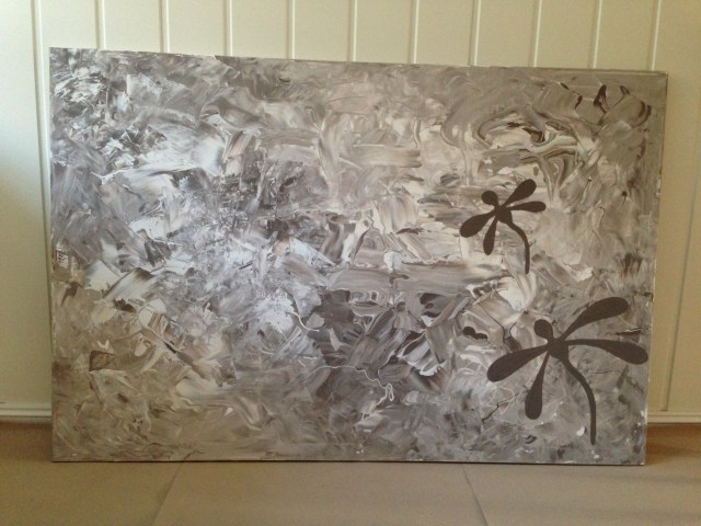 Maleri av to øyenstikkere