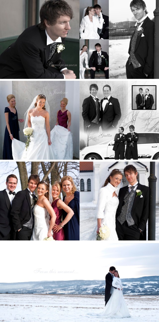 Bilder fra bryllupsalbumet 2