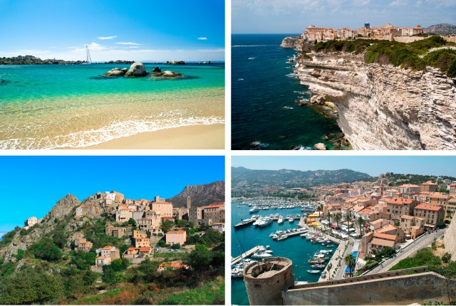 Bilder fra vakre Korsika