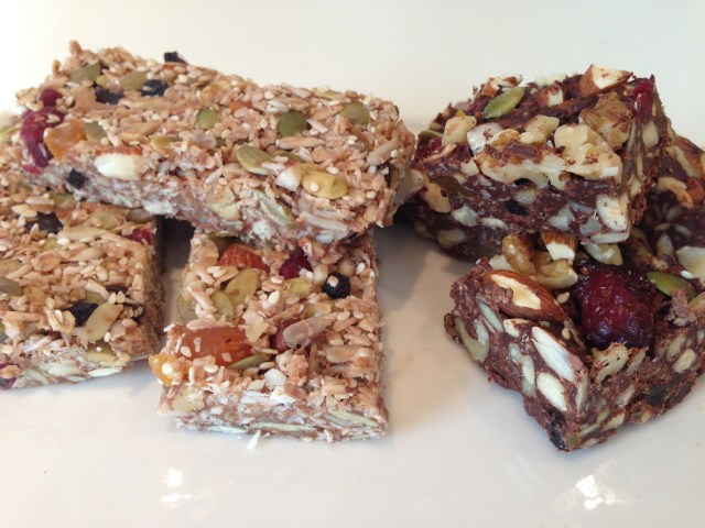 Hjemmelagde energibarer