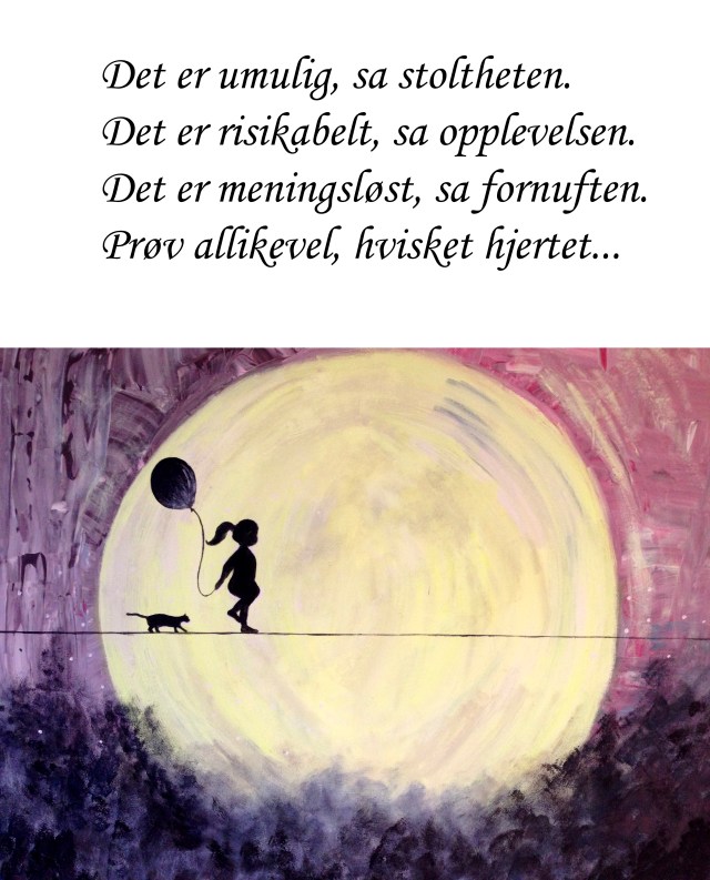Maleri med tekst