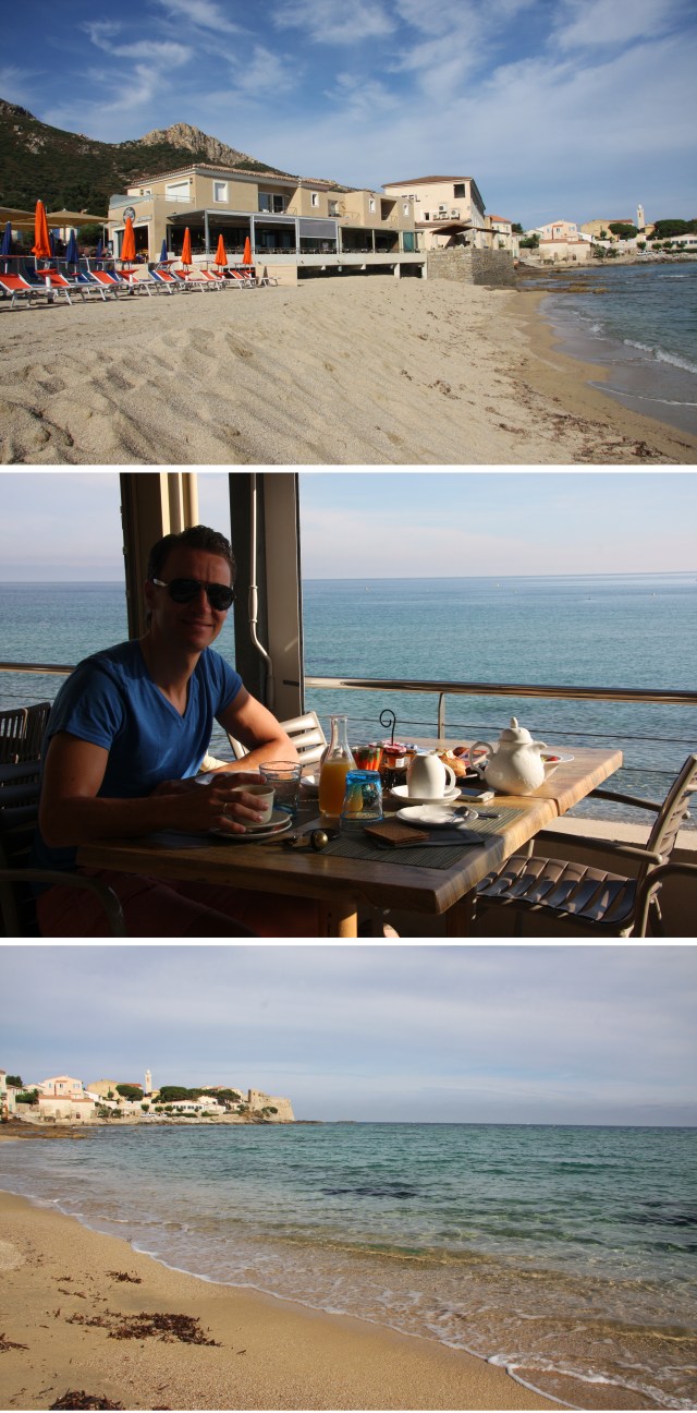 Første morgen på Korsika