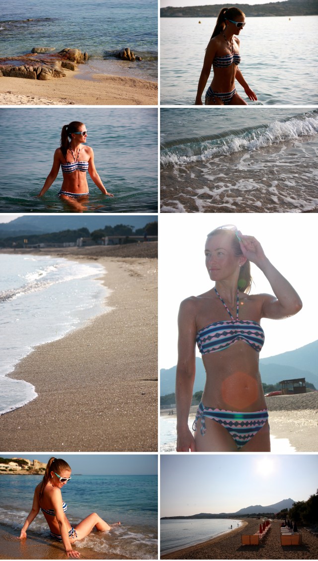 Morgenbad i Algajola