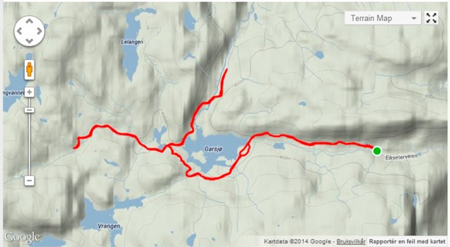 Dagens skitur i Finnemarka