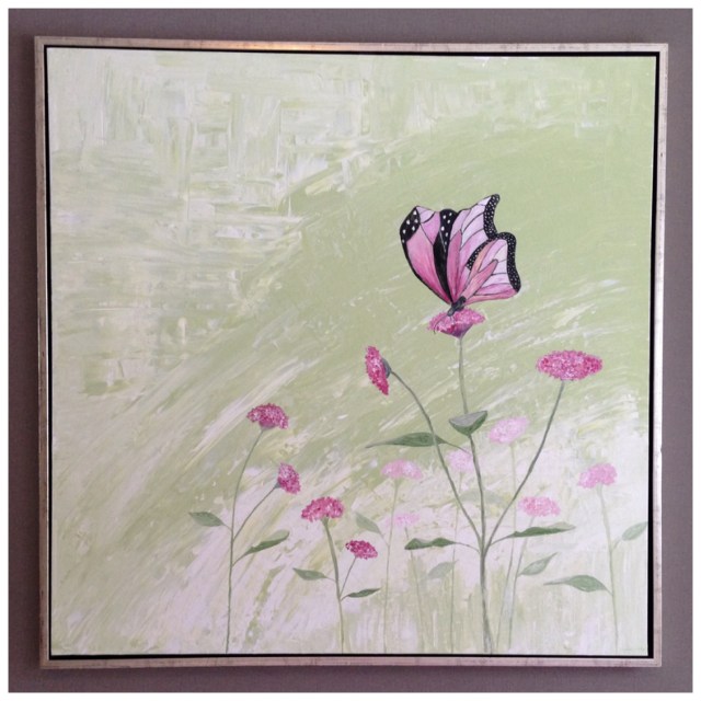 Nytt maleri med sommerfugl 2