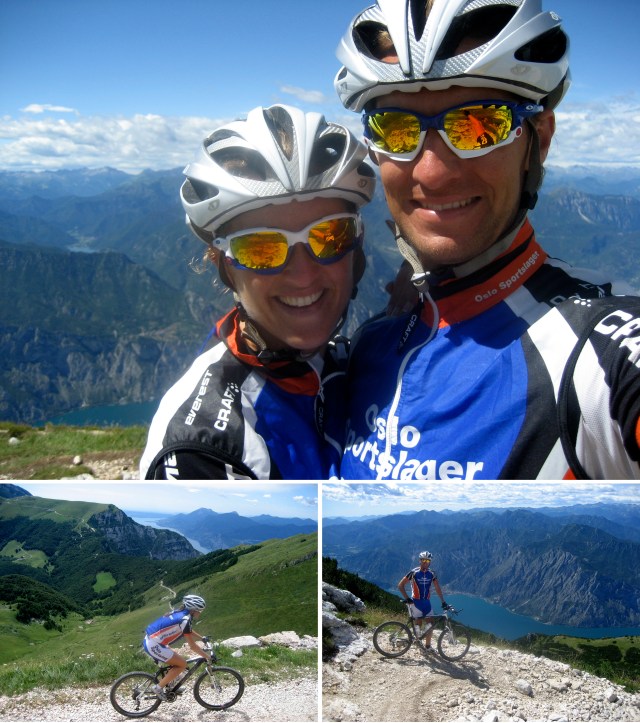 På toppen av Mt Altissimo i 2010