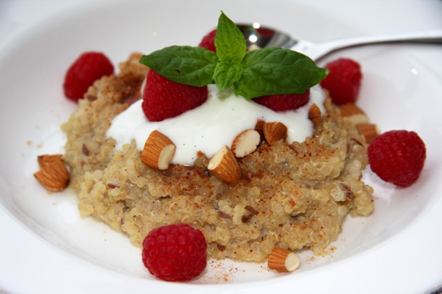 Quinoagrøt til frokost