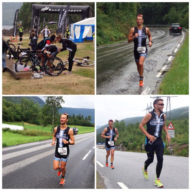 Lars Petter Stormo på løpeetappen Norseman 2014