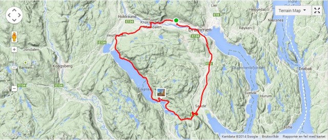 Langtur rundt Eikern