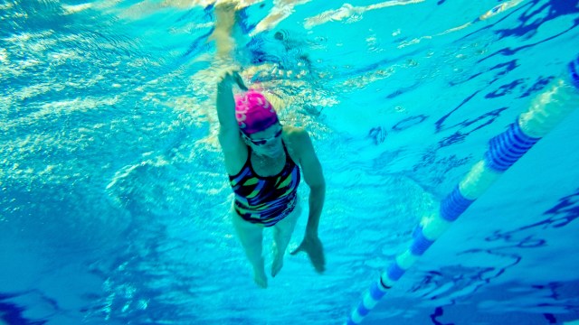 Charlotte på Drammensbadet