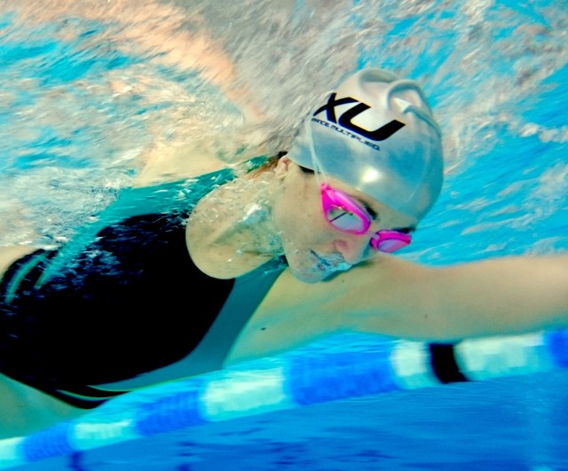 Trude på Drammensbadet