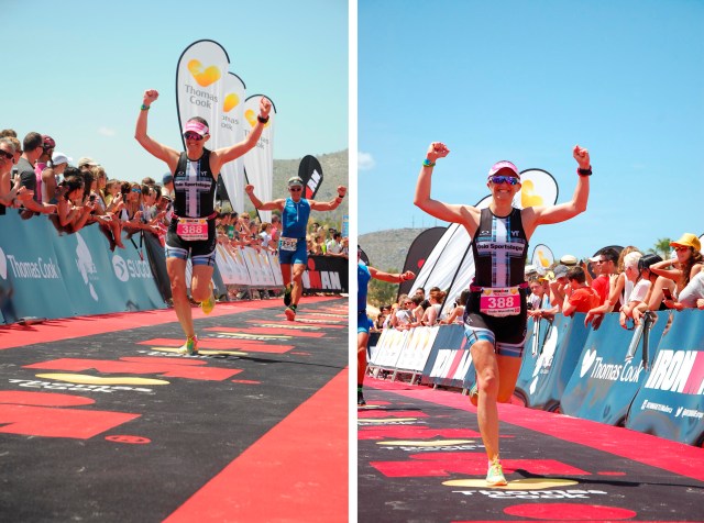 Trude i mål på IM Mallorca