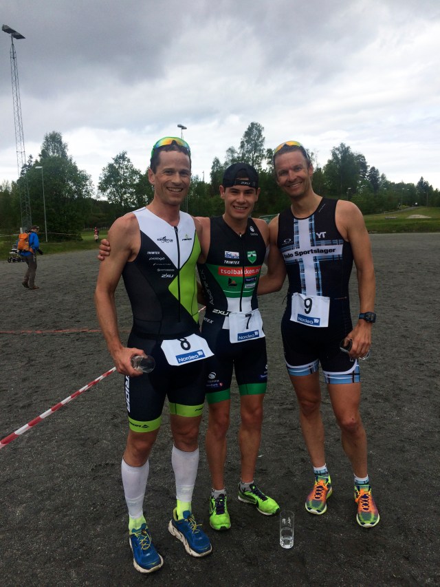 De tre beste NM Duathlon
