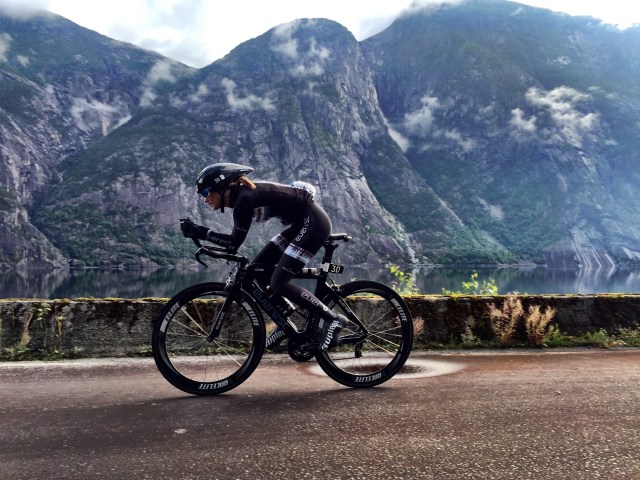 Trude Stormo dagen før Norseman