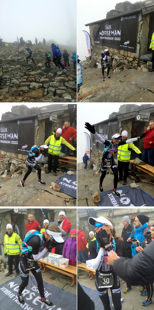 Trude Stormo i mål Norseman